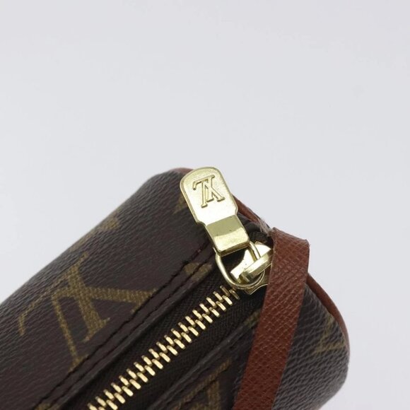 LOUIS VUITTON Monogram Papillon Pouch LV Auth 130312 - Picture 14 of 15